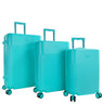 Heys HiLite - 4-Rollen-Trolley Set 3tlg. L/M/S erw. (aqua breeze)