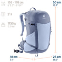Deuter Futura 21 SL (polar-bluejay)
