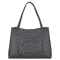 Guess Yvonne Logo Tote - Shopper L 45 cm (coal logo) - Ansicht 4