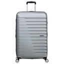 American Tourister Flashline - 4-Rollen-Trolley 78 cm erw. (silber)