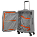 Travelite Umbria - 4-Rollen-Trolley M 67 cm erw. (smoky grey) - Ansicht 8