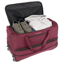Travelite Basics - Rollenreisetasche 98/119L 70 cm erw. (bordeaux) - Ansicht 5