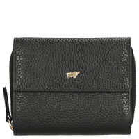 Braun Büffel Asti - Geldbörse mit Reißverschluss M 8cc 12 cm (schwarz)
