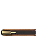 Secrid Slimwallet Emboss Lines - Kreditkartenetui 6cc 10.2 cm RFID (cognac+) - Ansicht 4