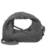 Les Visionnaires Greta Micro Weave Cozy - Umhängetasche 20 cm (asphalte)