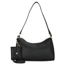Seidenfelt Meloy - Schultertasche 30 cm (black)