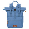 Travelite Basics Short Handle - Rolltop Rucksack 46 cm (denim)