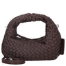 Les Visionnaires Greta Micro Weave Silky - Henkeltasche 20 cm (aubergine)