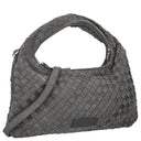 Les Visionnaires Sadie Weave Cozy - Umhängetasche 39 cm (asphalte) - Ansicht 5