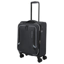 Travelite Corsiica - 4-Rollen-Kabinentrolley S 55 cm erw. (black) - Ansicht 8