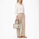 HUGO Jodi C Duffle - Schultertasche 32 cm (open white) - Ansicht 7