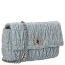 Seidenfelt Floro - Umhängetasche 24 cm (sea blue) - Ansicht 5