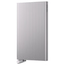 Secrid Cardprotector Fluted - Kreditkartenetui 6cc 10.2 cm RFID (silver+)