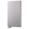 Secrid Cardprotector Fluted - Kreditkartenetui 6cc 10.2 cm RFID (silver+)
