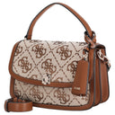 Guess Audrey Logo XBody Flap - Umhängetasche 24.5 cm (latte logo) - Ansicht 2