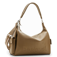 Desigual Half Logo 24 Kaki Brasilia - Schultertasche 40.5 cm (green) - Ansicht 2
