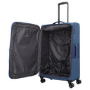 Travelite Corsiica - 4-Rollen-Trolley L 77 cm erw. (blue) - Ansicht 7