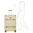 Brics Bellagio - 4-Rollen-Trolley 82 cm erw. recycelt (cream) - Ansicht 10