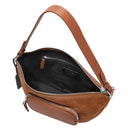 Coccinelle STG Paki Suede - Schultertasche 32 cm (cognac) - Ansicht 6