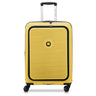 Delsey Paris Freestyle - 4-Rollen-Trolley M 66 cm erw. (gelb)