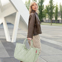reisenthel shopping loopshopper L - Einkaufstasche mit Bügel 46 cm (puffer iced matcha) - Ansicht 5