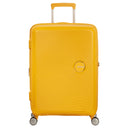 American Tourister Soundbox - 4-Rollen-Trolley 67 cm erw. (gelb)