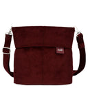 zwei Mademoiselle M8 - Schultertasche 25 cm (cord-bordeaux)