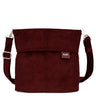 zwei Mademoiselle M8 - Schultertasche 25 cm (cord-bordeaux)