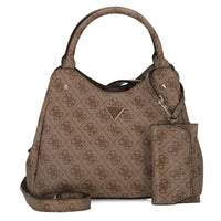 Guess Lorella Logo SM Tote - Tote 26 cm (latte logo)