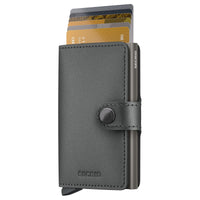 Secrid Miniwallet Matte Satin - Geldbörse 6cc 10.2 cm (steel) - Ansicht 2