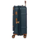 Brics Bellagio - 4-Rollen-Kabinentrolley mit Vortasche 55 cm erw. recycelt (blue/tan) - Ansicht 4