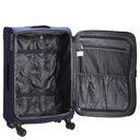 D&N Travel Line 9504 - 4-Rollen-Trolley M 67 cm erw. (navy) - Ansicht 6