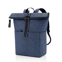 reisenthel travelling rolltop - Rucksack 15.6" 53 cm (herringbone dark blue) - Ansicht 2