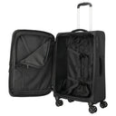 Travelite Kick Off - 4-Rollen-Trolley M 67 cm erw. (black) - Ansicht 3