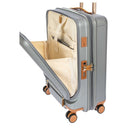 Brics Capri - 4-Rollen-Kabinentrolley mit Vortasche 55 cm (silver) - Ansicht 7