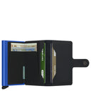 Secrid Matte Miniwallet - Geldbörse RFID 6.5 cm (black-blue) - Ansicht 5