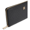 Tommy Hilfiger Icon Large Zip Mono - Geldbörse 12cc 19 cm (black)