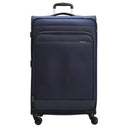 D&N Travel Line 9504 - 4-Rollen-Trolley L 76 cm erw. (navy)