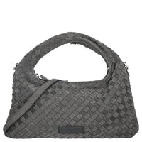 Les Visionnaires Sadie Weave Cozy - Umhängetasche 39 cm (asphalte)