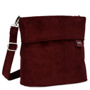 zwei Mademoiselle M8 - Schultertasche 25 cm (cord-bordeaux) - Ansicht 2