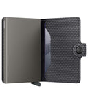 Secrid Miniwallet Pyramid - Geldbörse 6cc 10.2 cm RFID (grey)