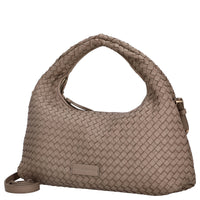 Les Visionnaires Sadie Grande Weave Silky - Henkeltasche 40 cm (cappuccino beige) - Ansicht 2