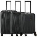 Travelite BARBARA Novelty - 4-Rollen-Trolley-Set 3 tlg. (schwarz)