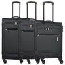Travelite Priego - 4-Rollen-Trolley Set 3tlg. (anthracite)
