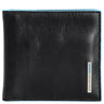 Piquadro Blue Square Brieftasche mit Geldklammer 9,4 cm (: black)