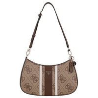 Guess Noelle ll Top Zip - Schultertasche 29 cm (latte logo/brown)
