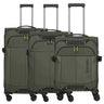 Travelite Briize - 4-Rollen Trolley Set 3tlg. S/M erw./L erw. (khaki)