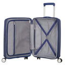 American Tourister Soundbox - 4-Rollen-Kabinentrolley 55 cm erw. (blau) - Ansicht 3