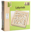 Natural Games Holz Labyrinth 12 x 12 cm (natur)