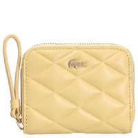 Lacoste Crocodelle Puffed - Geldbörse 8cc 10.5 cm (soja)